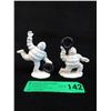 Image 1 : Two 3" Cast Iron Michelin Man Figurines