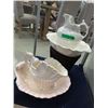 Image 1 : 2 Luster Glazed Jug & Basin Sets