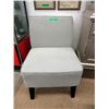 Image 1 : New LH Imports Grey Upholstered Side Chair
