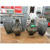 Image 1 : 5 New Large Glass Vases