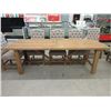 Image 1 : New LH Imports 8 Seat Dining Table