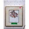 Image 1 : Framed 1972 Bill Reid Print "Haida Raven"