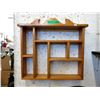 Image 1 : Wood Wall Shelf for Miniatures