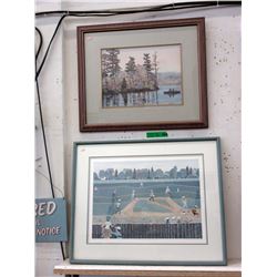2 Well Framed Prints