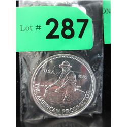1 Oz. Engelhard .999 Silver Round
