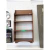 Image 1 : Mid-Century Maple Wall Shelf ca1970