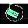 Image 1 : 10KT Yellow Gold 8 Inch Curb Link Bracelet