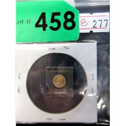 2014 Canadian .9999 Fine Gold Maple Gram Coin