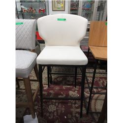 New 30"  Fabric Upholstered Chair with Metal Legs