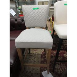 New 27"  Fabric Upholstered Chair with Wood Legs