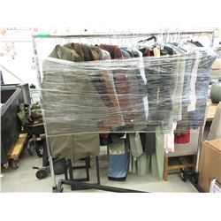 Rack of Assorted Clothing - Rack not included