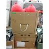 Image 1 : 2 Huge Boxes of Red Rice Paper Lamp Shades