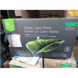 New Queen Size Talalay Latex Pillow