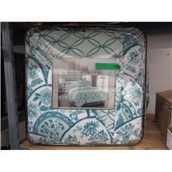 New King Size 8 Piece Comforter Set - Blue