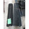 Image 1 : Two 33" Wide Rubber Back Carpet Mats