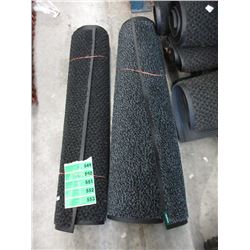 Two 33  Wide Rubber Back Carpet Mats