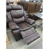 Image 1 : New Bonded Leather Rocking Recliner