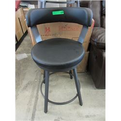 New Home Elegance Counter Height Swivel Chair