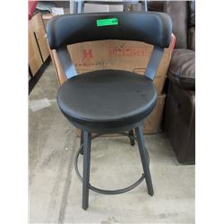 New Home Elegance Counter Height Swivel Chair