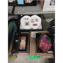 3 Boxes of Assorted New Picture Frames