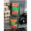 Image 1 : Five 100 Oz. Cans of Primo Diced Tomatoes