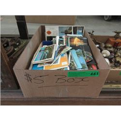 Large Box of Assorted Post Cards