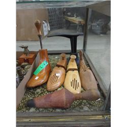 Shoe Forms, Last & Wood Tool