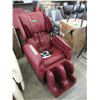 Image 1 : "Best Massage" Power Massage Chair - Red