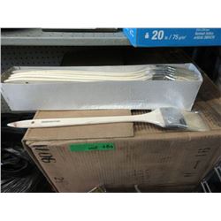 Case of 25 Dozen New 2-1/2" Angle Brushes