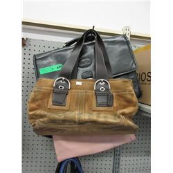 3 Purses and a Bugatti Leather Bag - Pre Owned