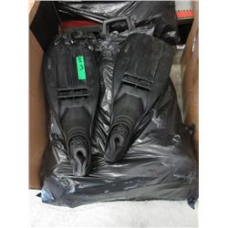 7 Pairs of New Proget Italian Swim Fins