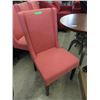 Image 1 : New Upholstered Dining Chair with Wood Legs