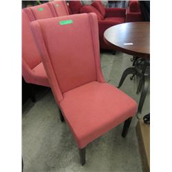 New Upholstered Dining Chair with Wood Legs