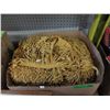 Image 1 : Very Large Box of New Gold Drapery Fringe