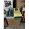Image 1 : Case of Green Metallic 12" Taper Candles