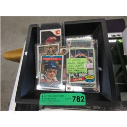 10 Hockey Rookie Cards from the 1970's  & 1980's