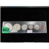 Image 1 : 1958 Canadian Coin Set - Penny through Dollar