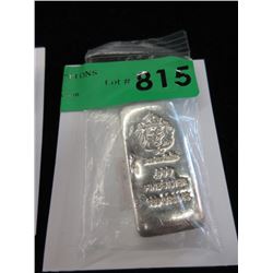 100 Gram .999 Fine Silver Scottsdale Investor Bar