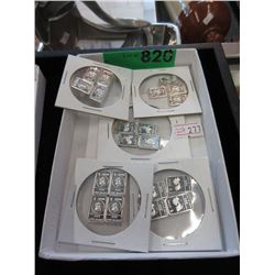 20 One Gram .999 Fine Silver Assorted Mini Bars