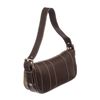 Image 3 : Celine Dark Brown Leather Eurodyssey Coin Collection Limited Edition Shoulder Ha