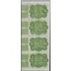 Image 2 : Uncut Sheet of (4) State of Louisiana Baby Bond Obsolete Notes