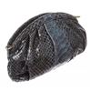 Image 2 : MCM Navy Blue Python Snakeskin Clutch Bag