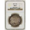 Image 1 : 1881-S $1 Morgan Silver Dollar Coin NGC MS65