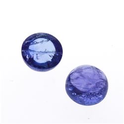 10.27 ctw. Round Cabochon Cut Tanzanites