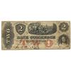 Image 1 : 1861 $2 Bank of Commerce, Savannah, GA Obsolete Bank Note