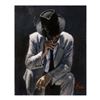 Image 1 : Smoking Under the Ligth with White Suit by Perez, Fabian