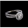 1.27 ctw Diamond Ring - 14KT White Gold