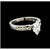 Image 1 : 1.39 ctw Diamond Ring - 14KT White Gold