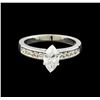 Image 2 : 1.39 ctw Diamond Ring - 14KT White Gold