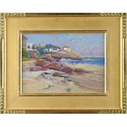 MIKE GRAVES (American, 20th Century) GOOD HARBOR BEACH, GLOUCESTER, MA.